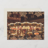 Weihnachten Postkarte (Vorne/Hinten)