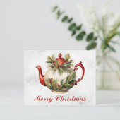 Weihnachten Postkarte (Stehend Vorderseite)