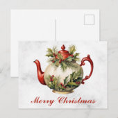 Weihnachten Postkarte (Vorne/Hinten)