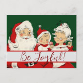 Weihnachten Postkarte (Vorderseite)