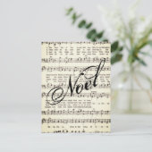 Weihnachten Postkarte (Stehend Vorderseite)