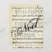 Weihnachten Postkarte (Vorne/Hinten)