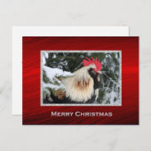 Weihnachten Postkarte (Vorne/Hinten)