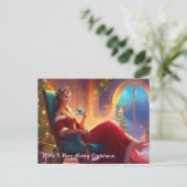 Weihnachten Postkarte (Stehend Vorderseite)