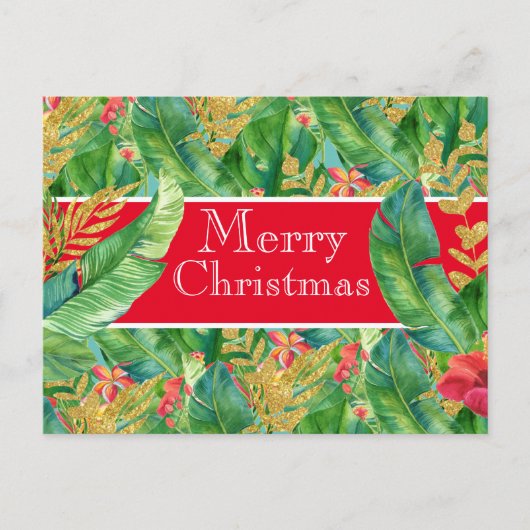 Weihnachten Postkarte (Vorderseite)