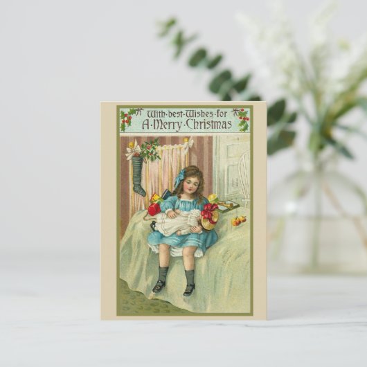 Weihnachten Postkarte (Stehend Vorderseite)