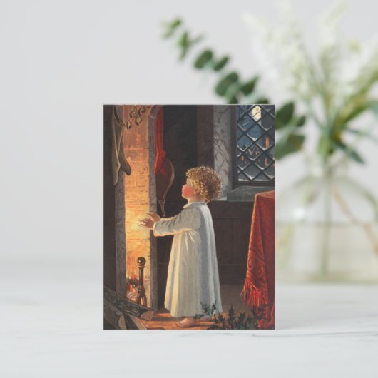 Weihnachten Postkarte (Stehend Vorderseite)