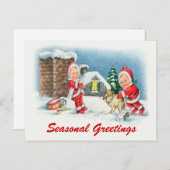 Weihnachten - Postkarten (Vorne/Hinten)