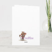 Weihnachten~ Pracht-Gruß-Karten Feiertagskarte (Rückseite)