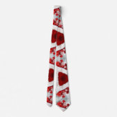 Weihnachten präsentiert Kaleidoskop-Krawatte Krawatte (Rückseite)