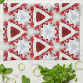 Weihnachten präsentiert Kaleidoskop Küchentücher (Gefaltet)