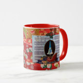 Weihnachten präsentiert Music Box TASSE (VorderseiteRechts)