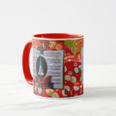 Weihnachten präsentiert Music Box TASSE (Vorderseite Links)