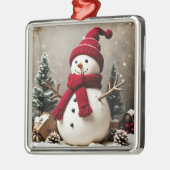 Weihnachten - Premium Platz zum Ziern Ornament Aus Metall (Links)