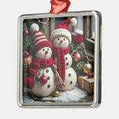 Weihnachten - Premium Platz zum Ziern Ornament Aus Metall (Links)