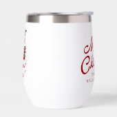 Weihnachten „Prost“ Santa Schornstein Lustiger Fei (Links)