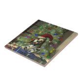 Weihnachten Puppy Tile Fliese (Seite)