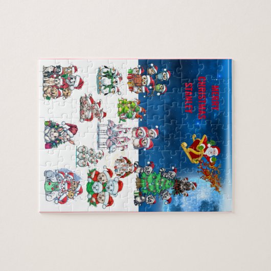 Weihnachten Puzzle (Horizontal)