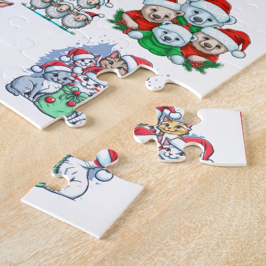 Weihnachten Puzzle (Seite)