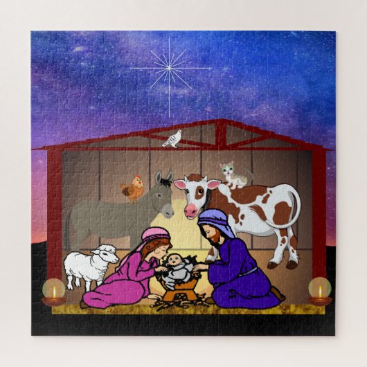 Weihnachten Puzzle (Vertikal)