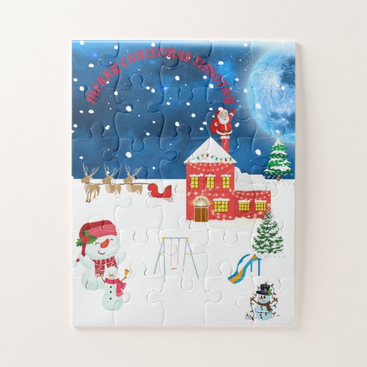 Weihnachten Puzzle (Vertikal)