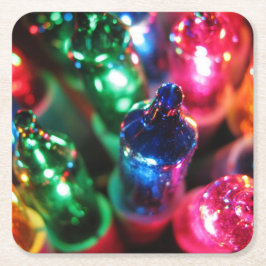 Weihnachten Rechteckiger Pappuntersetzer