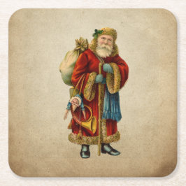 Weihnachten Rechteckiger Pappuntersetzer