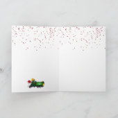 Weihnachten Recycelnd Müllwagen (Innenseite)