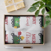 Weihnachten Recycelnd Müllwagen Seidenpapier (Geschenk)