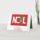 WEIHNACHTEN Red Card (Rückseite)