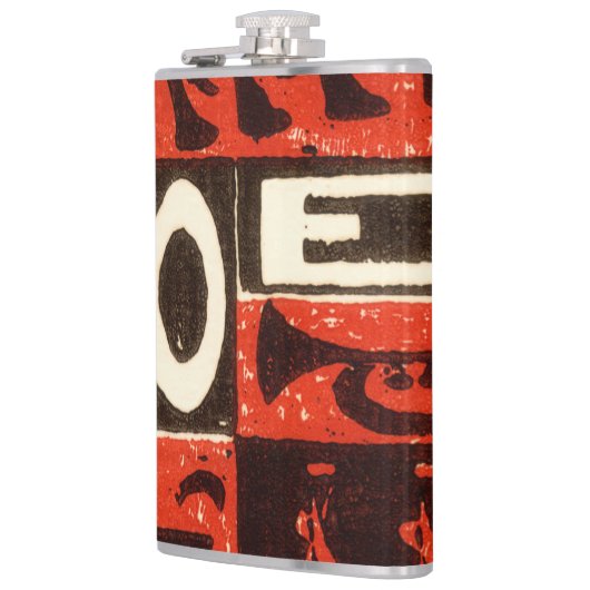 Weihnachten Red Flachmann (Links)