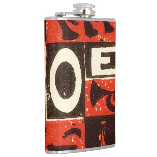 Weihnachten Red Flachmann (Rechts)