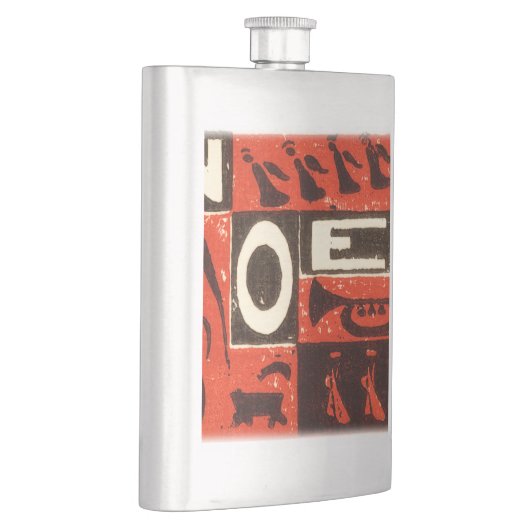 Weihnachten Red Flachmann (Rechts)