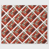 Weihnachten Red Geschenkpapier (Flach)