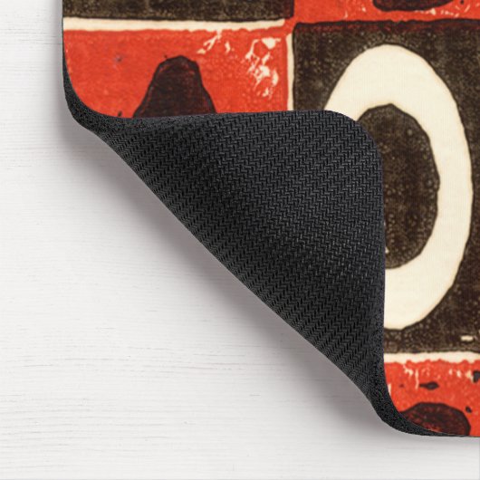 Weihnachten Red Mousepad (Ecke)