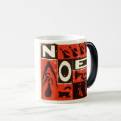 Weihnachten Red Verwandlungstasse (VorderseiteRechts)