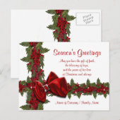 Weihnachten Redewendungen Xmas Firmendanken (Vorne/Hinten)