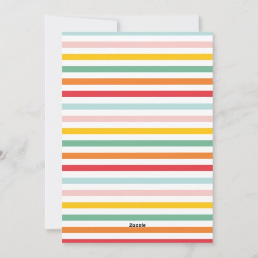 Weihnachten Regenbogen bunt, wir schafften es durc (Rückseite)