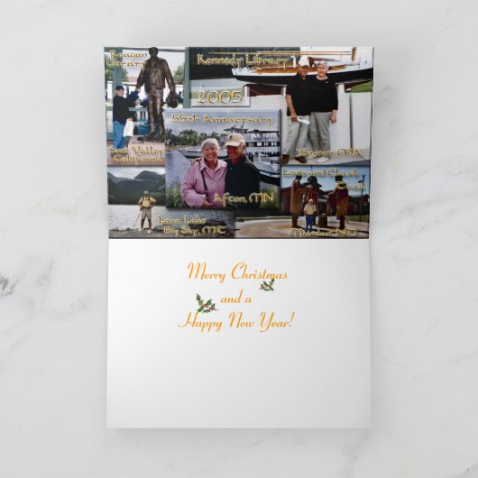 Weihnachten reist mit W u. M (Innenseite)