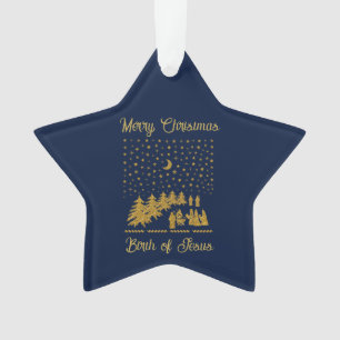 Weihnachten religiös, Geburt Jesu Ornament