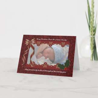 Weihnachten Religiöse Fotokarte - gesegnete Weihna
