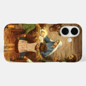 Weihnachten, Religiöse Geburt w Baby Jesus Case-Mate iPhone Hülle (Rückseite (Horizontal))