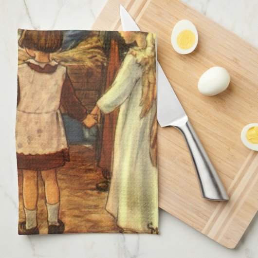 Weihnachten, Religiöse Geburt w Baby Jesus Handtuch (Viertel Falte)