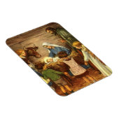 Weihnachten, Religiöse Geburt w Baby Jesus Magnet (Rechte Seite)