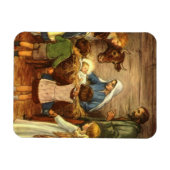 Weihnachten, Religiöse Geburt w Baby Jesus Magnet (Horizontal)