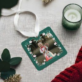 Weihnachten Religiöse Krippe Foto Keepake Ornament Aus Metall