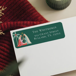 Weihnachten Religiöse Krippe Star von Bethlehem