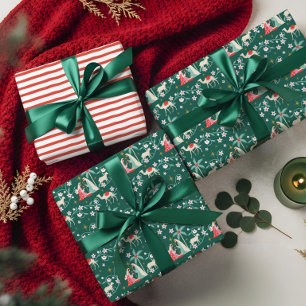 Weihnachten Religiöse Krippe Star von Bethlehem Geschenkpapier Set