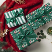 Weihnachten Religiöse Krippe Star von Bethlehem Geschenkpapier Set