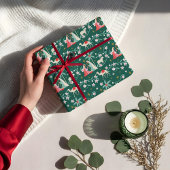 Weihnachten Religiöse Krippe Star von Bethlehem Geschenkpapier Set